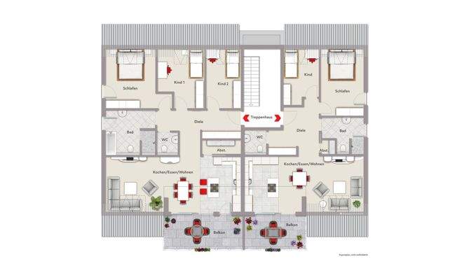 Grundriss Dachgeschoss