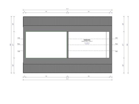 Grundriss Spitzboden WE4