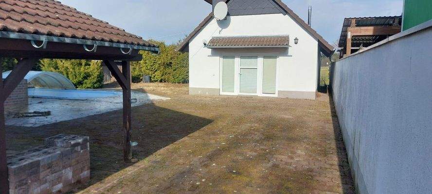 Pool Ferienhäuschen