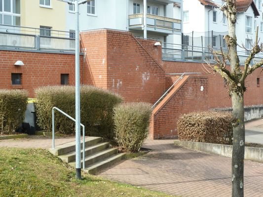Zugang zum Gebäude