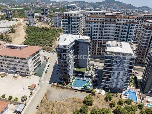 Apartments with Sea View Near the Beach in Antalya Alanya