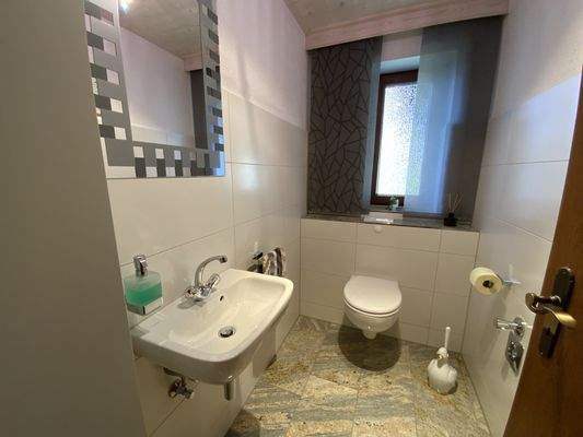 Gäste WC im Erdgeschoss