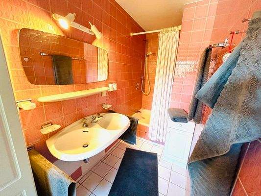 Ein Badezimmer in Ihrem hinteren Haus(teil)