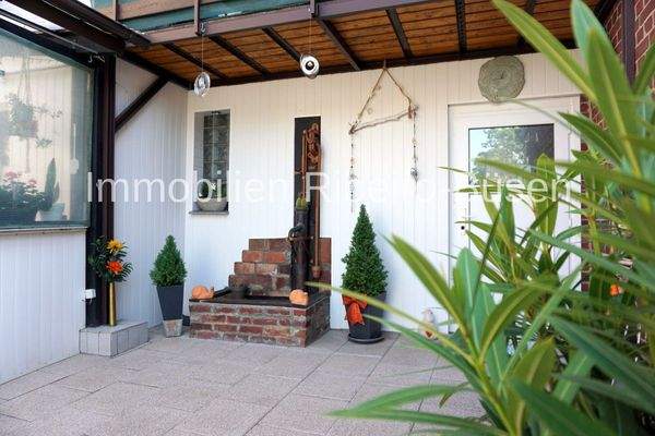 Der Zugang zum Innenhof