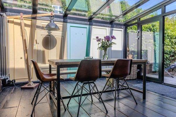 Essbereich mit Glasdach