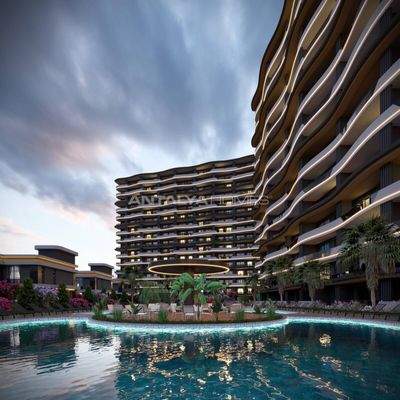 Elegant Apartments 600 M from the Sea in Mersin Erdemli