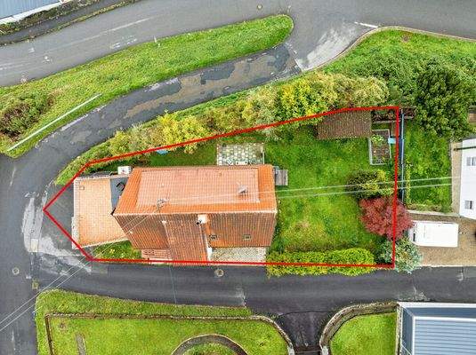 Grundstück Vogelperspektive