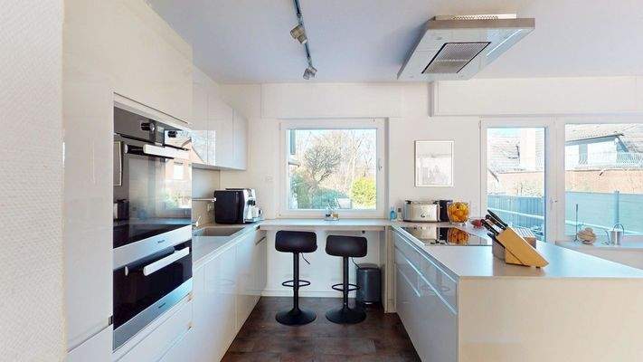 Moderne, hochwertige Küche