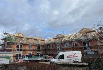 Richtfest ist erfolgt