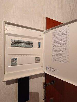 neue Elektro-Unterverteilung