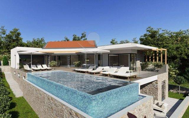 Rohbauvilla in Toplage Vodices