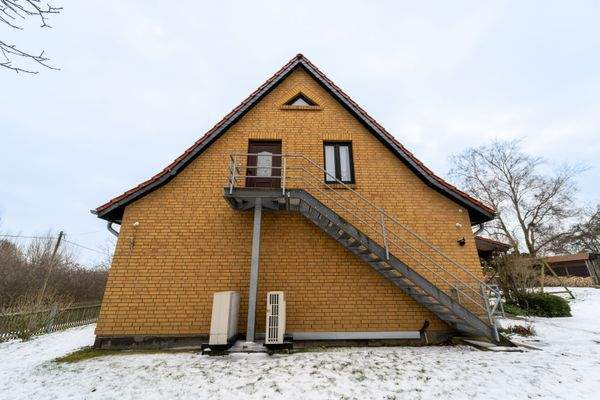 Hausansicht Seitenansicht