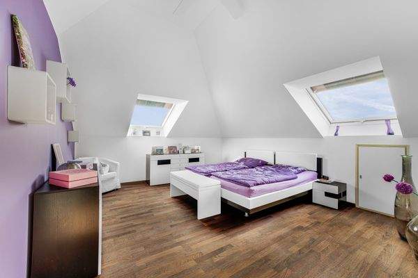 Großzügiger Masterbereich