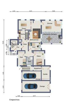 Grundriss Erdgeschoss