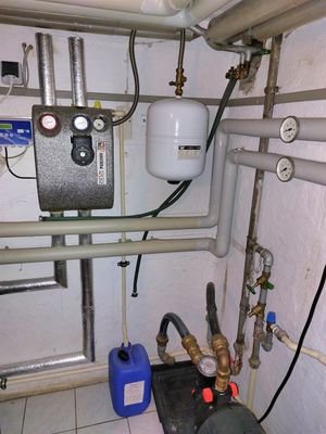 Solaranlage zur Warmwasserbereitung