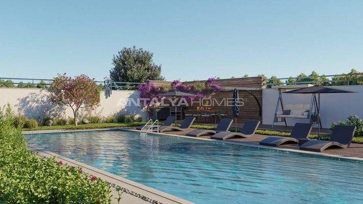 Elegant Apartments Just 200 M from Sea in Kestel Alanya