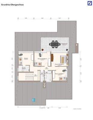 Grundriss Obergeschoss