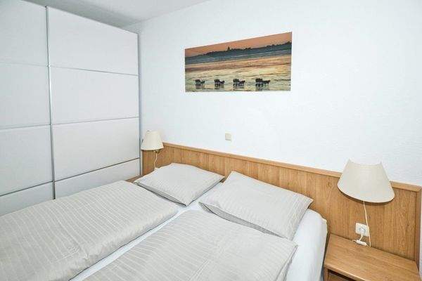 Schlafbereich offen zum Wohnz.