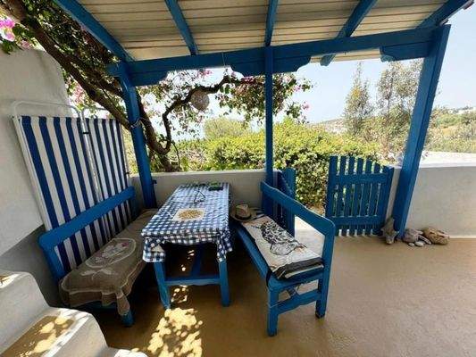 Südostkreta, Koutsounari: Haus auf zwei Ebenen mit herrlichem Meerblick zu verkaufen