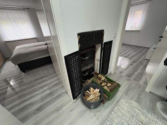 Flurbereich mit Kaminofen