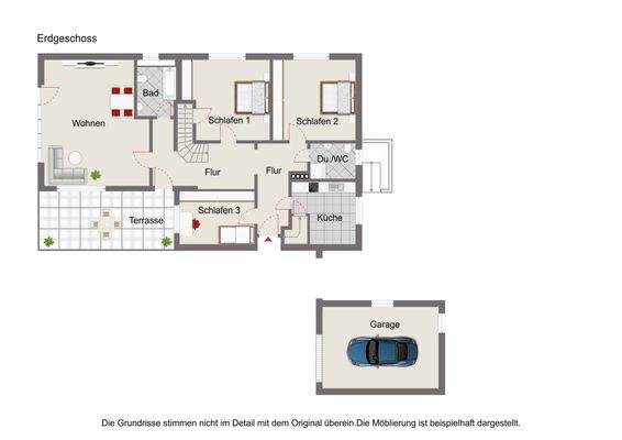 Grundriss Erdgeschoss
