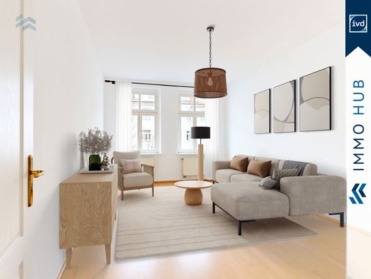 Einrichtungsbeispiel Wohnen 