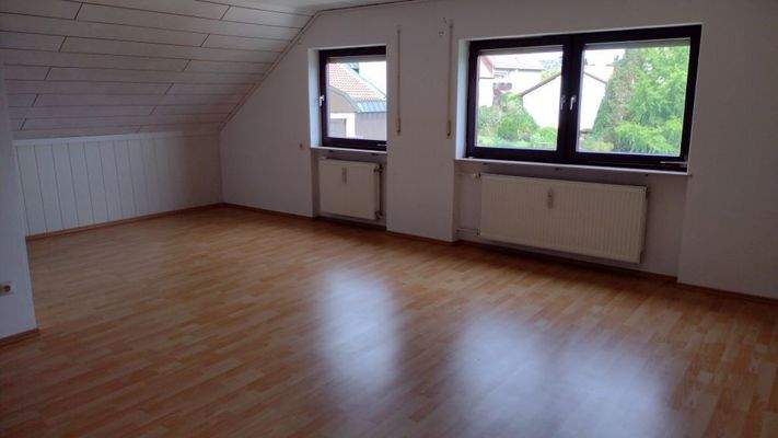 der Wohn-Essbereich im OG