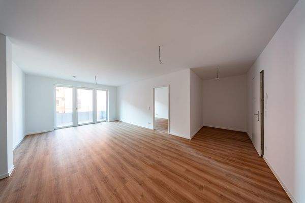 Beispielbild offener Wohn- und Küchenbereich