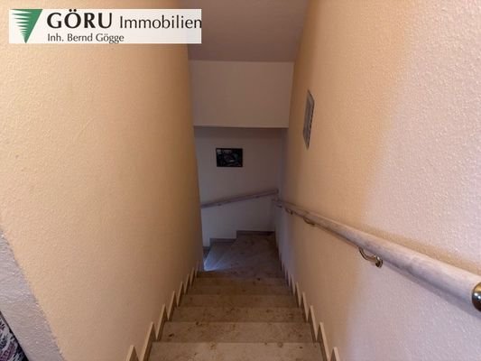 Treppe ins Dachgeschoss