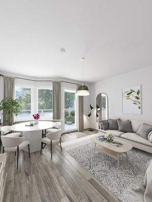 Beispielhafte Möbelierung