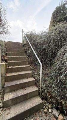 Kellerabgang vom Garten