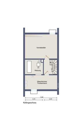 Grundriss Kellergeschoss