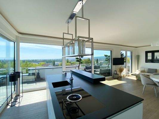 Wohn-, Ess,- Kochbereich