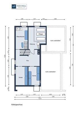 Grundriss Keller