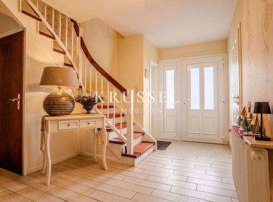 Der lichtfreundlicher Eingangsbereich