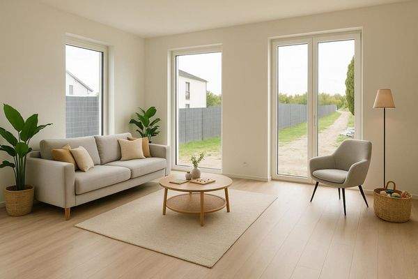 Einrichtungsbeispiel Wohnbereich