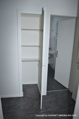 Einbauschrank in der Diele