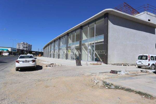 High-Income Potential Shops on the Main Road in Antalya