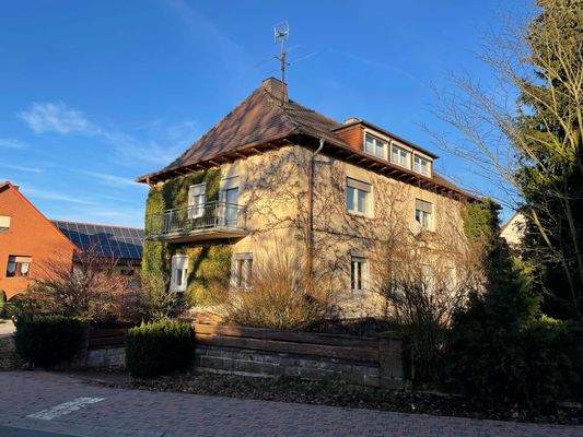 Ansicht von der Straße