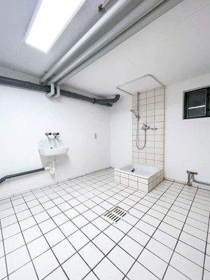 Waschraum im Kellergeschoss