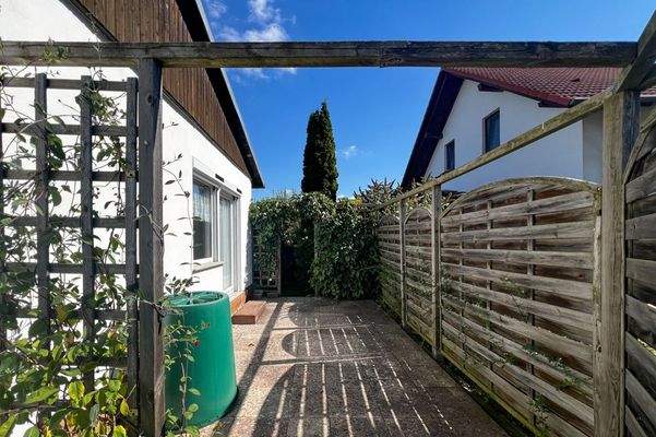 Terrasse am Wintergarten