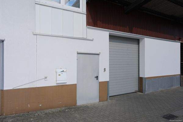 Eingang geschlossenes Lager