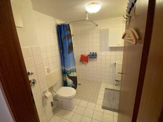 schöne bodengleiche Dusche