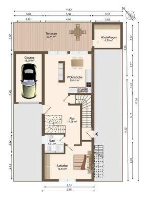 Grundriss Erdgeschoss