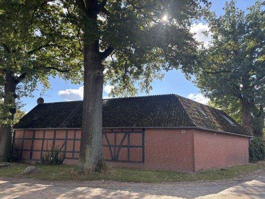 Blick von der Dorfstraße