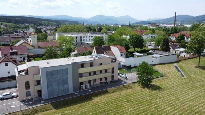 Vorderansicht Gebäude