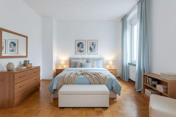 Schlafzimmer Visualisierung