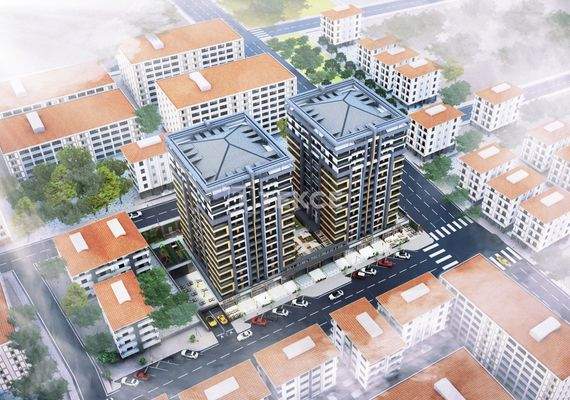 Flats within 500 Meters from Marmaray in Istanbul Kucukcekmece