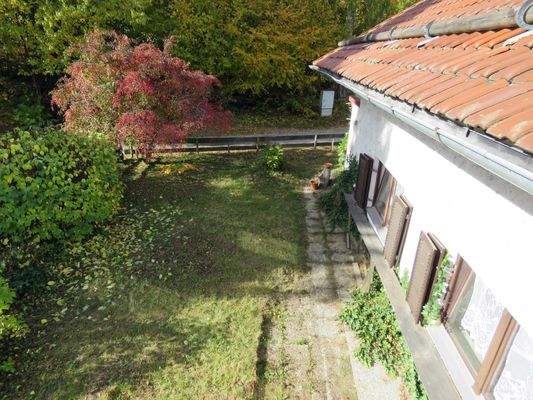 Garten Richtung Süden 