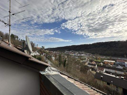 Ausblick Loggia Dachgeschoss